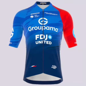 Maillot Groupama-FDJ United 2026 Réplica Fan